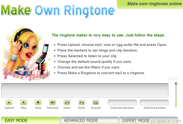 How to Make and Edit Own Ringtones Online For Your Mobile Phones | PCs