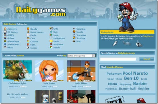 Free No Download Online Games