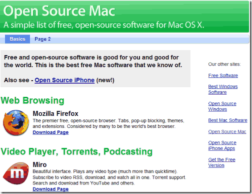The Best Open Source Software For Mac