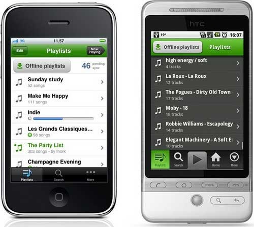 ipod touch spotify app