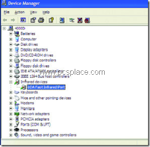 infrared port on computer