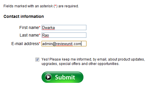 STEP 3: Once you done with the above step, click on the Submit button.