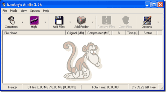 monkeys audio - free lossless audio compressor