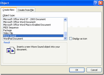 How To Add and Play Audio / Video Files In Microsoft Word
