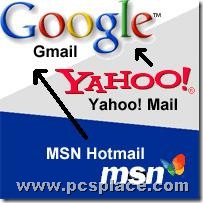 Import contacts from yahoo and msn to Gmail