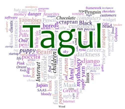 Create Amazing Tag Clouds For Website Blog With Tagul PCs Place