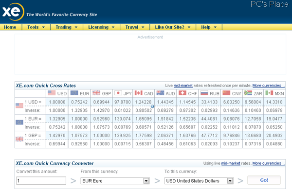 xe universal currency converter free download