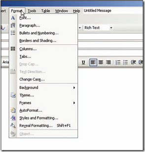 integrate outlook with word