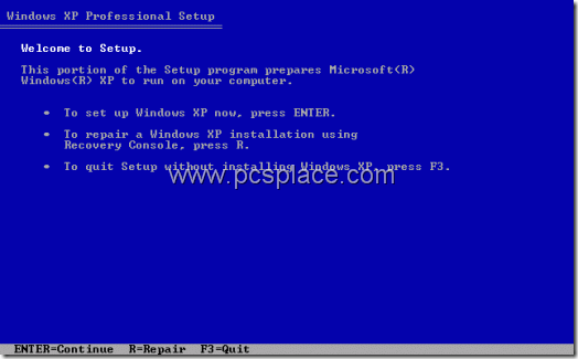 windows recovery console