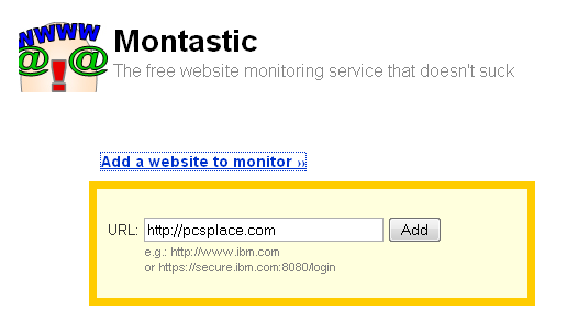 Montastic - monitor accessability of your website
