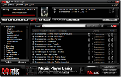 muziic - free online desktop music player