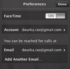 Add Another Email Account On FaceTime On Mac