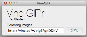 Convert Vine Videos To GIF On Mac