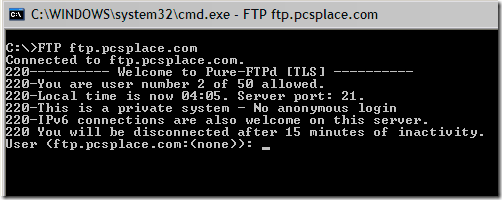 How To Use FTP Through The Command Line PCs Place