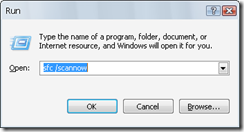 detect corrupt system files and replace them