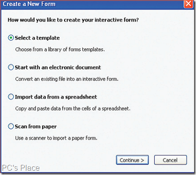 create editable or fillable pdf forms